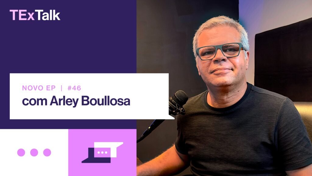 Divulgação TexTalk #46 com Arley Boullosa