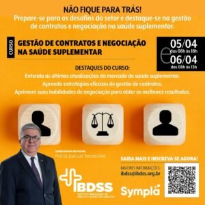 Curso - Gestão de Contratos Negociações na Saúde Suplementar