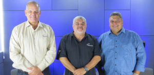 Edson Fecher, Claudemir Machi, Carlos Melo