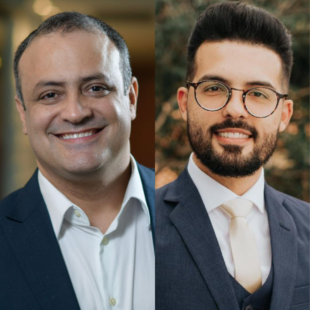Alexandro Barbosa (Allianz Seguros) e Matheus Assunção (BP Seguradora)