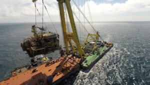 Plataforma de Petróleo (Foto: Agência ANP)