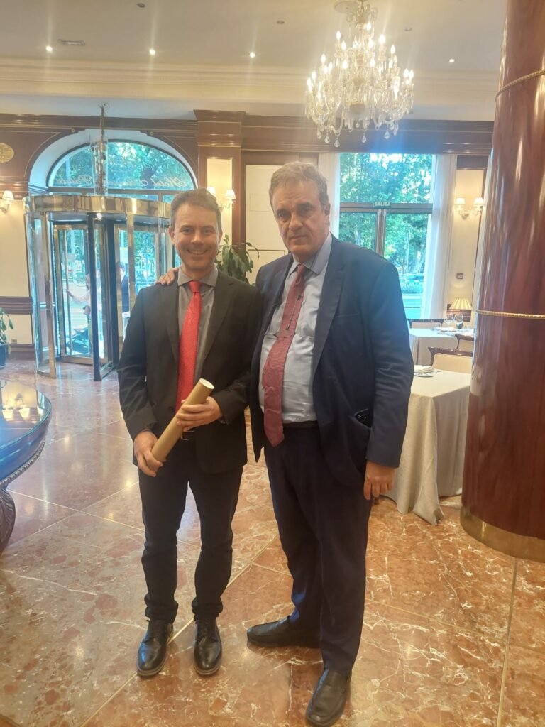 Dr. Lúcio Roca Bragança e o deputado federal José Eduardo Cardozo, que propôs o projeto original