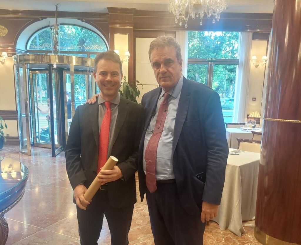 Dr. Lúcio Roca Bragança e o deputado federal José Eduardo Cardozo, que propôs o projeto original