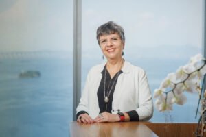 Regina Macedo, Superintendente de Comunicação e Análise de Mercado do Grupo Bradesco Seguros.