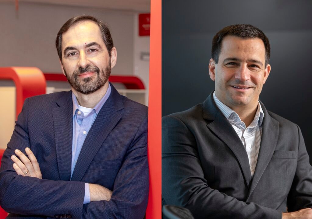 Alexandre Nogueira, diretor de Marketing da Bradesco Seguros e Bernardo Castello, diretor da Bradesco Vida e Previdência.