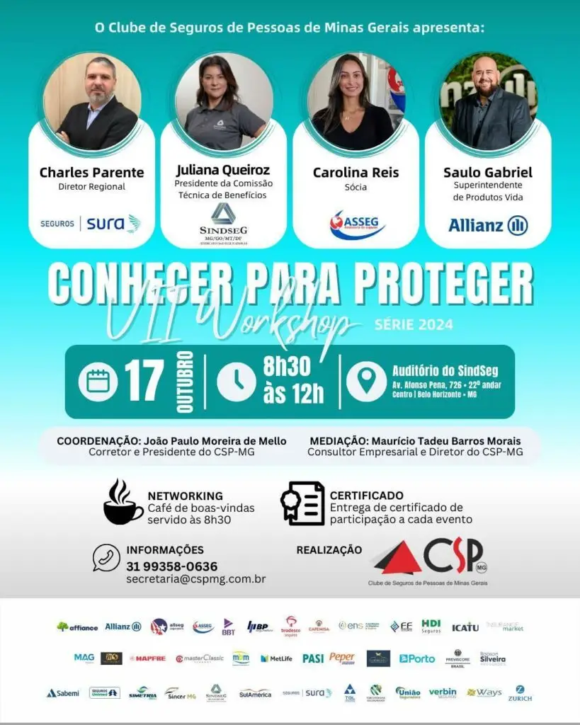 VII Workshop Conhecer para Proteger