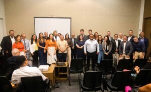 *Foto por Vitor Moreira: Nova diretoria comandará a entidade no biênio 2025-2026