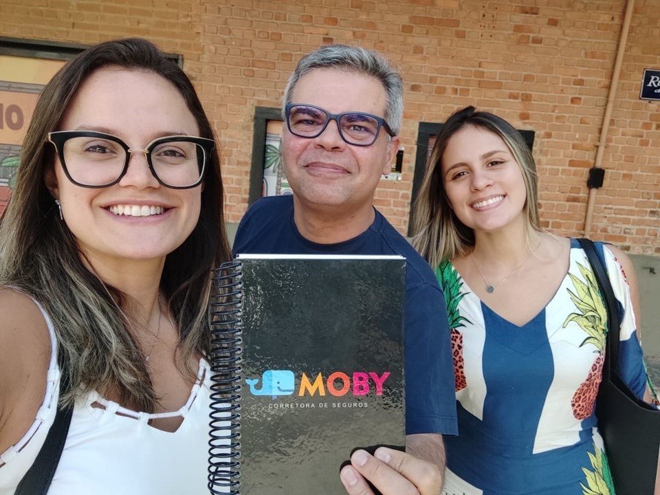Gestores Liliane, Arley e Kamila