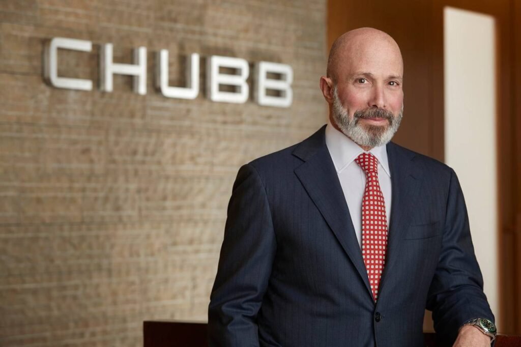 Foto:Evan G. Greenberg, presidente e CEO da Chubb Limited
