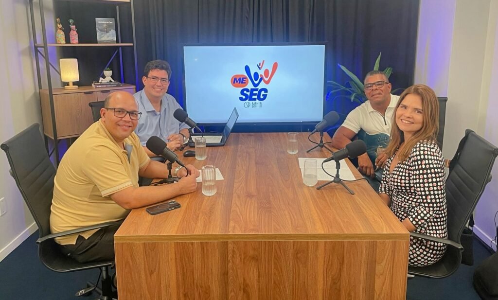 Live de lançamento do Projeto "Me Seg", promovido pelo CSP Bahia
