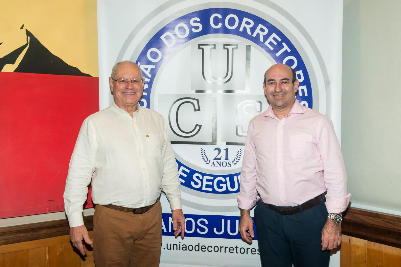Foto: (E/D) Augusto Esteves e Jonson Sousa