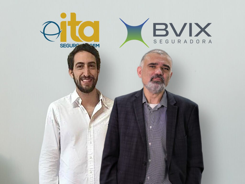 Fernando Nunez diretor da ITA Seguro Viagem (E) e Ed de Almeida Carlos, Diretor de Planejamento e Comercial da BVIX (D)