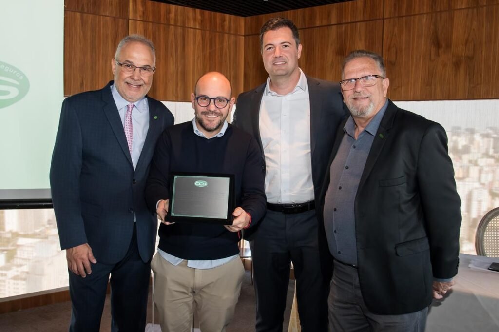 Gilberto Januário, Luiz Arruda, Rodrigo Vasconcellos e Álvaro Fonseca