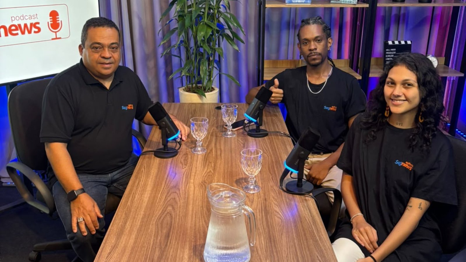 Equipe do Podcast Seg News
